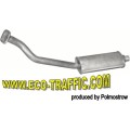 Ауспух 04.317 ALU ПРЕДНО ГЪРНЕ CITROEN BERLINGO/ PEUGEOT PARTNER 1.9 D 01-02 /22842/04,317/ АУСПУСИ POLMOSTROW