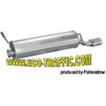 Ауспух 04.88 ALU ЗАДНО ГЪРНЕ CITROEN ZX 1.4I 09/96-98 /22726/04,88/ АУСПУСИ POLMOSTROW