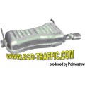 Ауспух 04.91 ALU ЗАДНО ГЪРНЕ CITROEN ZX VOLCANE 1.9I 91 /15921/17547 /04,91/ АУСПУСИ POLMOSTROW