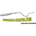 Ауспух 07.411 ALU СРЕДНО ГЪРНЕ FIAT PALIO 1.2-8V 97-01 /22592/07,411/ АУСПУСИ POLMOSTROW