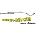 Ауспух 07.80 ALU СРЕДНО ГЪРНЕ FIAT BRAVO 1.4-16V 04/07- /OE 55189609/07,80/ АУСПУСИ POLMOSTROW