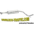 Ауспух 08.552 ALU СРЕДНО ГЪРНЕ FORD MONDEO 1.6I 16V/1.8I 16V 98-KAT /18731/ 08,552/ АУСПУСИ POLMOSTROW