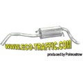 Ауспух 08.603 ALU ЗАДНО ГЪРНЕ FORD ESCORT 1.3I KOMBI 10/95-01 /154-281/ 08,603/ АУСПУСИ POLMOSTROW