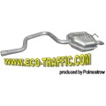 Ауспух 08.615 ALU ЗАДНО ГЪРНЕ FORD MONDEO 2.0 DCI TD HAT.,SEDAN 10/01-02/07/22653/ 08,615/ АУСПУСИ POLMOSTROW