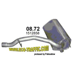 Ауспух 08.72 ALU ЗАДНО ГЪРНЕ FORD KUGA 2.0 D 2008 - 11/2012 /08,72/ АУСПУСИ POLMOSTROW