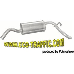 Ауспух 08.90 ALU ЗАДНО ГЪРНЕ FORD ESCORT 1.3I 91-01 /70177/ 08,90/ АУСПУСИ POLMOSTROW