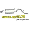 Ауспух 09.08 ALU ЗАДНО ГЪРНЕ HONDA HR-V 1.6I-16V 4X2+4X4 98-05 /22865/ 09,08/ АУСПУСИ POLMOSTROW