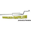 Ауспух 10.70 ALU СРЕДНО ГЪРНЕ HYUNDAI GETZ 1.1I-12V 02-06 /22832/ 10,70/ АУСПУСИ POLMOSTROW