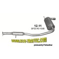 Ауспух 12.11 ALU ЗАДНО К-Т MAZDA MX5 1.6I 16V 12/94-01/98 // 12,11/ АУСПУСИ POLMOSTROW