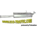 Ауспух 12.206 ALU СРЕДНО ГЪРНЕ MAZDA B2500 2.5 DIESEL 96-02 / 12,206/ АУСПУСИ POLMOSTROW