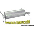 Ауспух 12.89 ALU ЗАДНО ГЪРНЕ MAZDA 626 87-92 1.8/2.0 12V 4/5D/13174/ 12,89/ АУСПУСИ POLMOSTROW