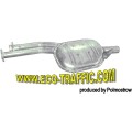 Ауспух 13.97 ALU СРЕДНО ГЪРНЕ MERCEDES W124 85-92 2.6/3.0 SDN/KOMBI /13196 19872/ 13,97/ АУСПУСИ POLMOSTROW