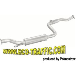 Ауспух 14.129 ALU СРЕДНО ГЪРНЕ MITSUBISHI CARISMA 1.6I -16V 05/97-02/99;1.8I-16V;1.9TD/VOLVO S4 /21362/ 14,129/ АУСПУСИ POLMOSTROW