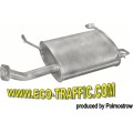 Ауспух 15.235 ALU ЗАДНО ГЪРНЕ NISSAN PRIMERA 1.6 16V 06/96-06/99 /22190/ 15,235/ АУСПУСИ POLMOSTROW