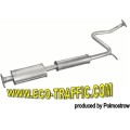 Ауспух 15.127 ALU СРЕДНО ГЪРНЕ NISSAN SUNNY 90-96/100NX 90-92 1.6 /16571/ 15,127/ АУСПУСИ POLMOSTROW