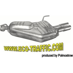 Ауспух 17.282 ALU ЗАДНО ГЪРНЕ OPEL VECTRA B 2.5I-V6 SDN,HB,KOMBI 95-00 /21004/17.282/ АУСПУСИ POLMOSTROW