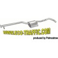 Ауспух 17.98 ALU СРЕДНО ГЪРНЕ OPEL CALIBRA 2.0 90-92 /70335/ 17,98/ АУСПУСИ POLMOSTROW