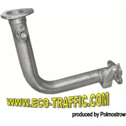 Ауспух 19.202 ALU ПРЕДНА ТРЪБА PEUGEOT 206 1.4I/1.6I HATCHBACK 09/98-01 /02640/ 19,202/ АУСПУСИ POLMOSTROW