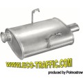 Ауспух 19.218 ALU ЗАДНО ГЪРНЕ PEUGEOT 406 3.0 -24V 08/95-12/99 /21475/ 19,218/ АУСПУСИ POLMOSTROW