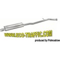 Ауспух 19.407 ALU СРЕДНО ГЪРНЕ PEUGEOT 406 2.1TD SEDAN, KOMBI 10/95-98 /21098/ 19,407/ АУСПУСИ POLMOSTROW