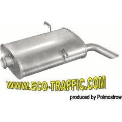 Ауспух 19.99 ALU ЗАДНО ГЪРНЕ PEUGEOT 405 2.0/1.9TD 89-96 /18023/18039/ 19,99/ АУСПУСИ POLMOSTROW