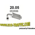 Ауспух 20.05 ALU TL. POCZATKOWY POLONEZ CARO 1.5/1.6/1.9D /21109/ 20,05/ АУСПУСИ POLMOSTROW