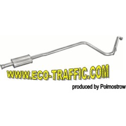 Ауспух 21.02 ALU СРЕДНО ГЪРНЕ RENAULT R5 1.0-1.4; 1.6D 5D 87-96 /13240/ 21,02/ АУСПУСИ POLMOSTROW