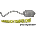 Ауспух 21.296 ALU ЗАДНО ГЪРНЕ RENAULT MEGANE II 1.5 DCI TURBO DIESEL 02-09 /22759/ 21,296/ АУСПУСИ POLMOSTROW