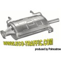 Ауспух 25.34 ALU ЗАДНО ГЪРНЕ SUZUKI SWIFT 1.3; 1.3I 89-11/00 /16670/ 25,34/ АУСПУСИ POLMOSTROW