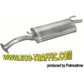 Ауспух 26.112 ALU ЗАДНО ГЪРНЕ TOYOTA COROLLA 1.3 1.6 1.3-12V 05/83-05/87 /13302; 07469; 07466/ 26,112/ АУСПУСИ POLMOSTROW