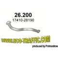 Ауспух 26.200 ALU ПРЕДНА ТРЪБА RAV 4/10508/ 26,200/ АУСПУСИ POLMOSTROW