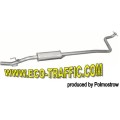 Ауспух 26.286 ALU СРЕДНО ГЪРНЕ TOYOTA YARIS 1.0 -16V 99-03 /22749/ 26,286/ АУСПУСИ POLMOSTROW