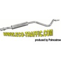 Ауспух 30.171 ALU СРЕДНО ГЪРНЕ VW GOLF I 1.8 CABRIO 06/87-09/88 /12649/ 30,171/ АУСПУСИ POLMOSTROW