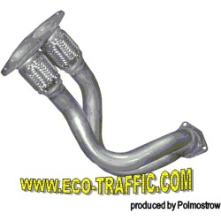 Ауспух 30.269 ALU ПРЕДНА ТРЪБА SEAT ALHAMBRA 2.0I 00- , VW SHARAN 2.0i 00-10 /07639/ 30,269/ АУСПУСИ POLMOSTROW