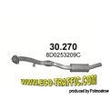 Ауспух 30.270 ALU ПРЕДНО ГЪРНЕ AUDI A4 / VW PASSAT B5/23269/ 30,270/ АУСПУСИ POLMOSTROW