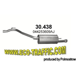 Ауспух 30.438 ALU ЗАДНО ГЪРНЕ VW TRANSPORTER IV 2.0/2.5/21478/ 30,438/ АУСПУСИ POLMOSTROW