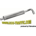 Ауспух 30.46 ALU СРЕДНО ГЪРНЕ VW LT 28/31/35 75-82 2.0 /04604/ 30,46/ АУСПУСИ POLMOSTROW