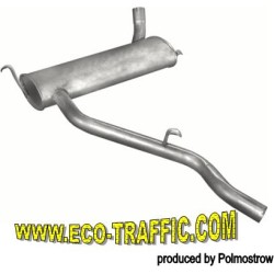 Ауспух 30.47 ALU ЗАДНО ГЪРНЕ VW LT 28/31/35 75-82 2.0 /04606 04605/ 30,47/ АУСПУСИ POLMOSTROW