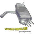 Ауспух 30.617 ALU ЗАДНО ГЪРНЕ VW GOLF V 2.0 SDI DIESEL HA /25071/ 30,617/ АУСПУСИ POLMOSTROW