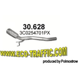 Ауспух 30.628 ALU КОЛЕКТОР БЕЗ КАТАЛИЗАТОР VW PASSAT / AUDI/ 30,628/ АУСПУСИ POLMOSTROW