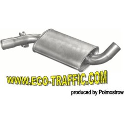 Ауспух 30.72 ALU СРЕДНО ГЪРНЕ VW GOLF II 1.8/1.8I 84-89/JETTA 84-91 /08314/ 30,72/ АУСПУСИ POLMOSTROW