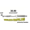 Ауспух 30.80 ALU TL. POCZATKOWY VW FOX 1.2I// 30,80/ АУСПУСИ POLMOSTROW