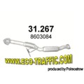 Ауспух 31.267 ALU ЗАМЕСТИТЕЛ НА КАТАЛИЗАТОРА VOLVO S60 2./20919/ 31,267/ АУСПУСИ POLMOSTROW