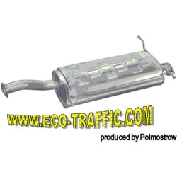Ауспух 47.62 ALU ЗАДНО ГЪРНЕ KIA SPORTAGE 4X4 2,0 TDI 99- /22408/ 47,62/ АУСПУСИ POLMOSTROW